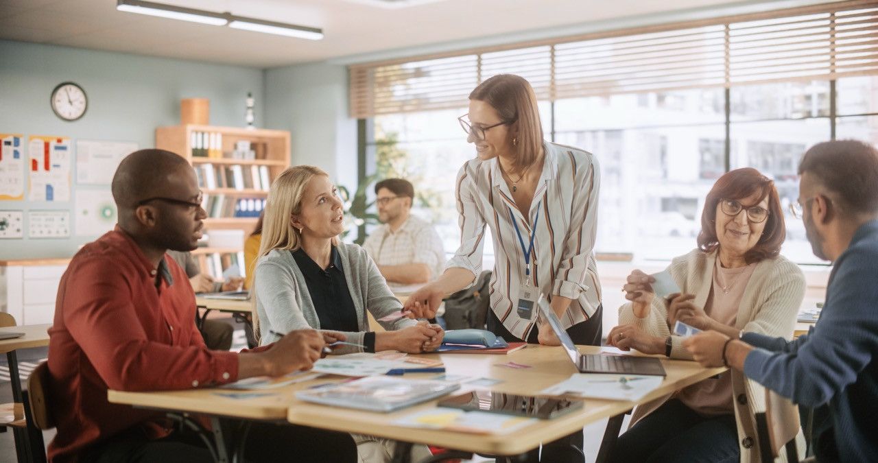 Adult learners in a teacher preparation program.